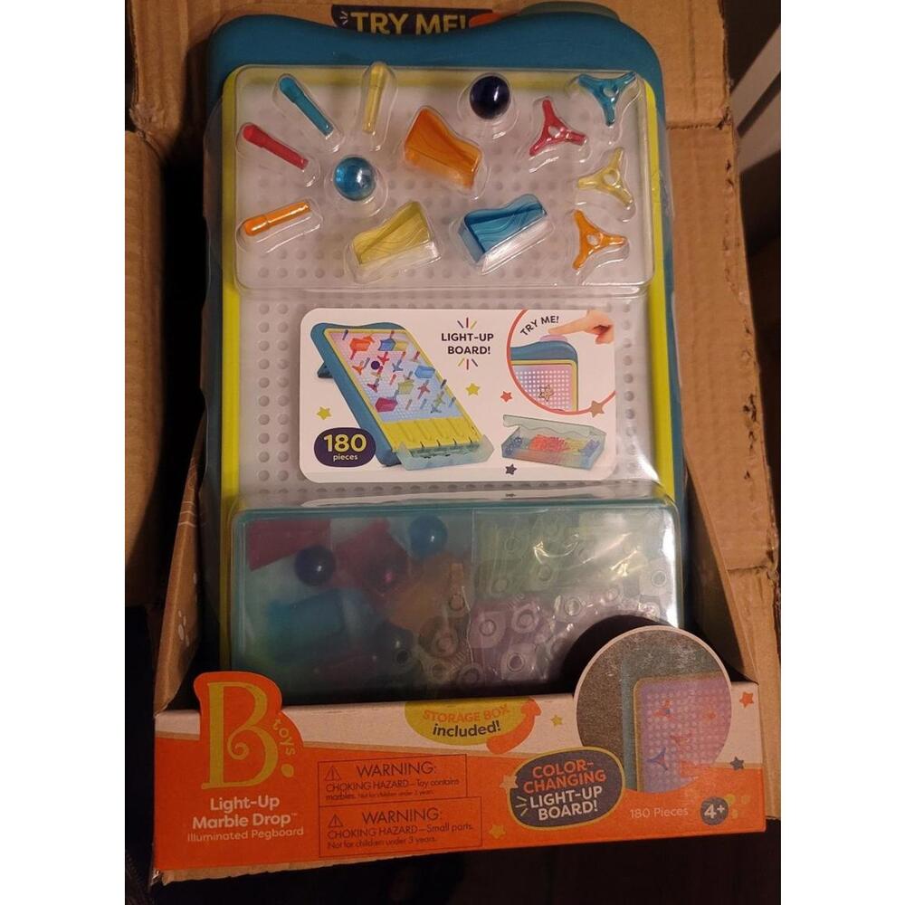 Light-up marble drop!